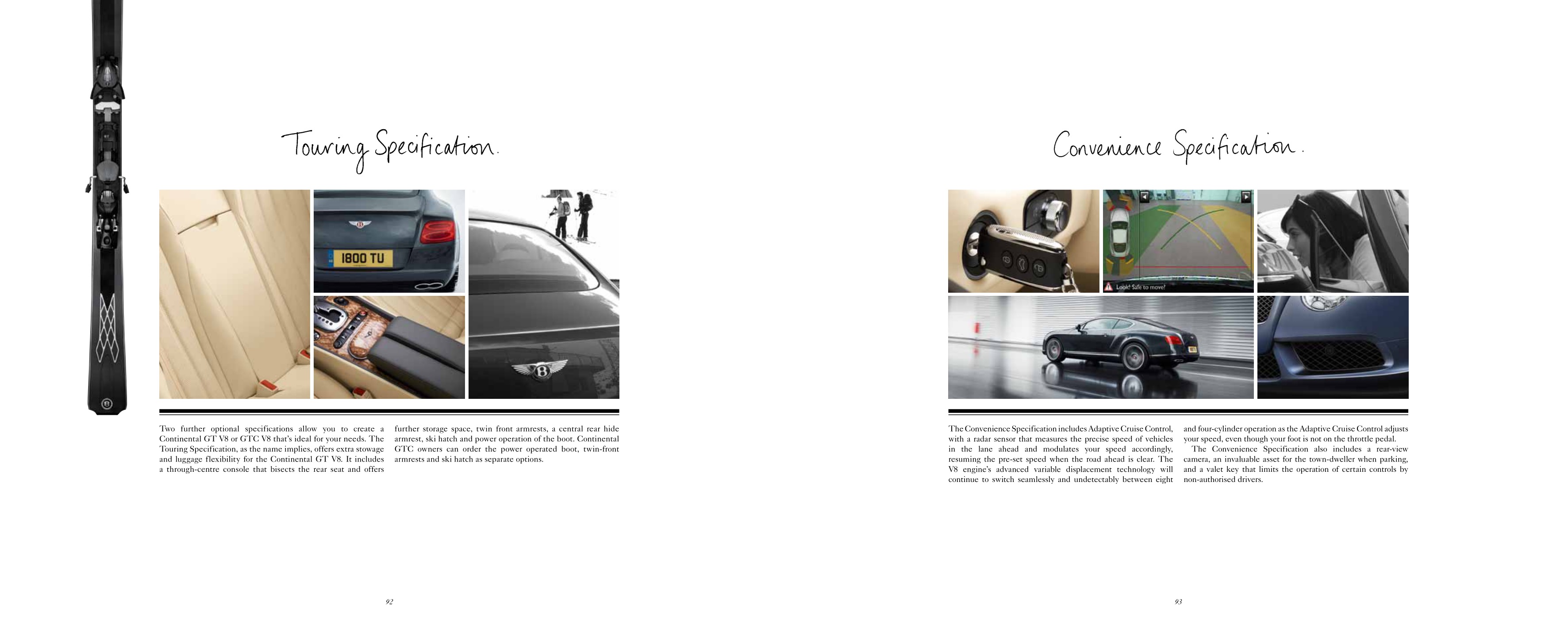 2012 Bentley Continental Brochure Page 16